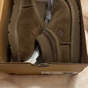 UGG Chestnut Suede Ankle Boots